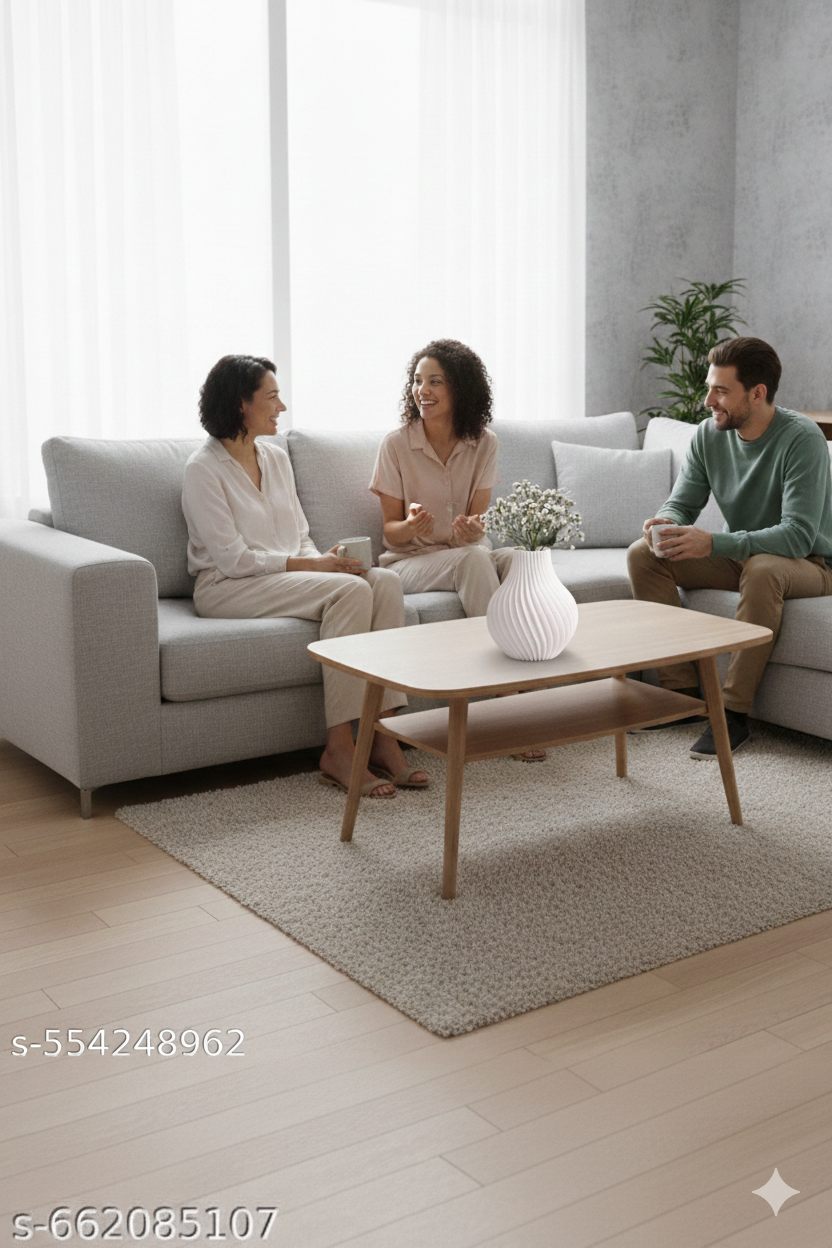 Spiro Vase | Modern Spiral Decorative Vase in | Minimal Aesthetic Home Décor