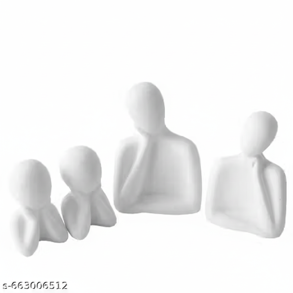 Modern Artistic Human Figurines for Living Room Decor / Contemporary Thinker Art Figurines for Home &amp; Office Decor / Premium Abstract Human