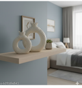 Crowned Loop Decor vase| Bed room vase