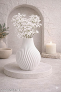 Spiro Vase | Modern Spiral Decorative Vase in | Minimal Aesthetic Home Décor