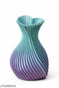 Heart Mouth Flower Vase | Aesthetic Table Decor Vase | Gradient Decorative Vase | 16cm