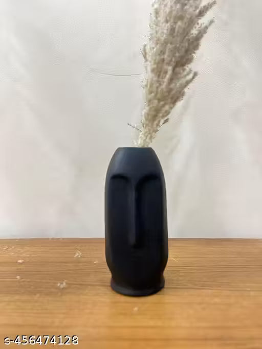 Black Family Ceramic Vases for Home Decor