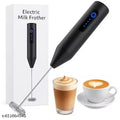 Rechargeable Milk Frother &amp; Coffee Whisker with Dual Spring Tech